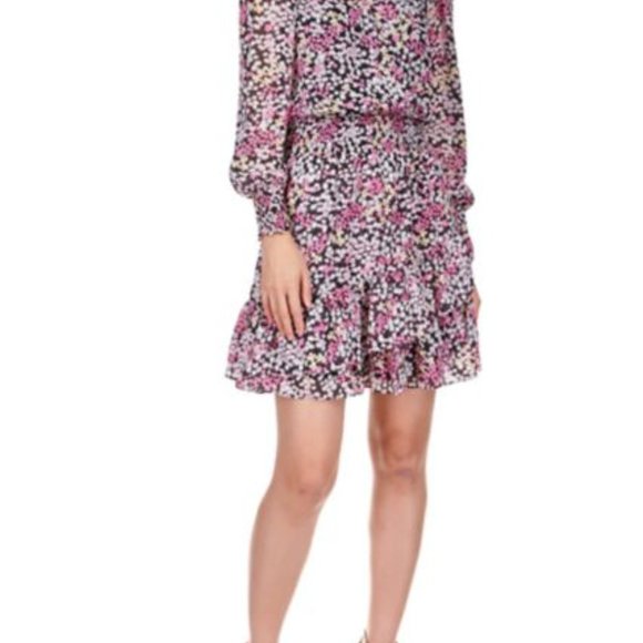 NWOT MICHAEL Michael Kors Women's Mod Garden Julia Dress - Size Small - Picture 5 of 8